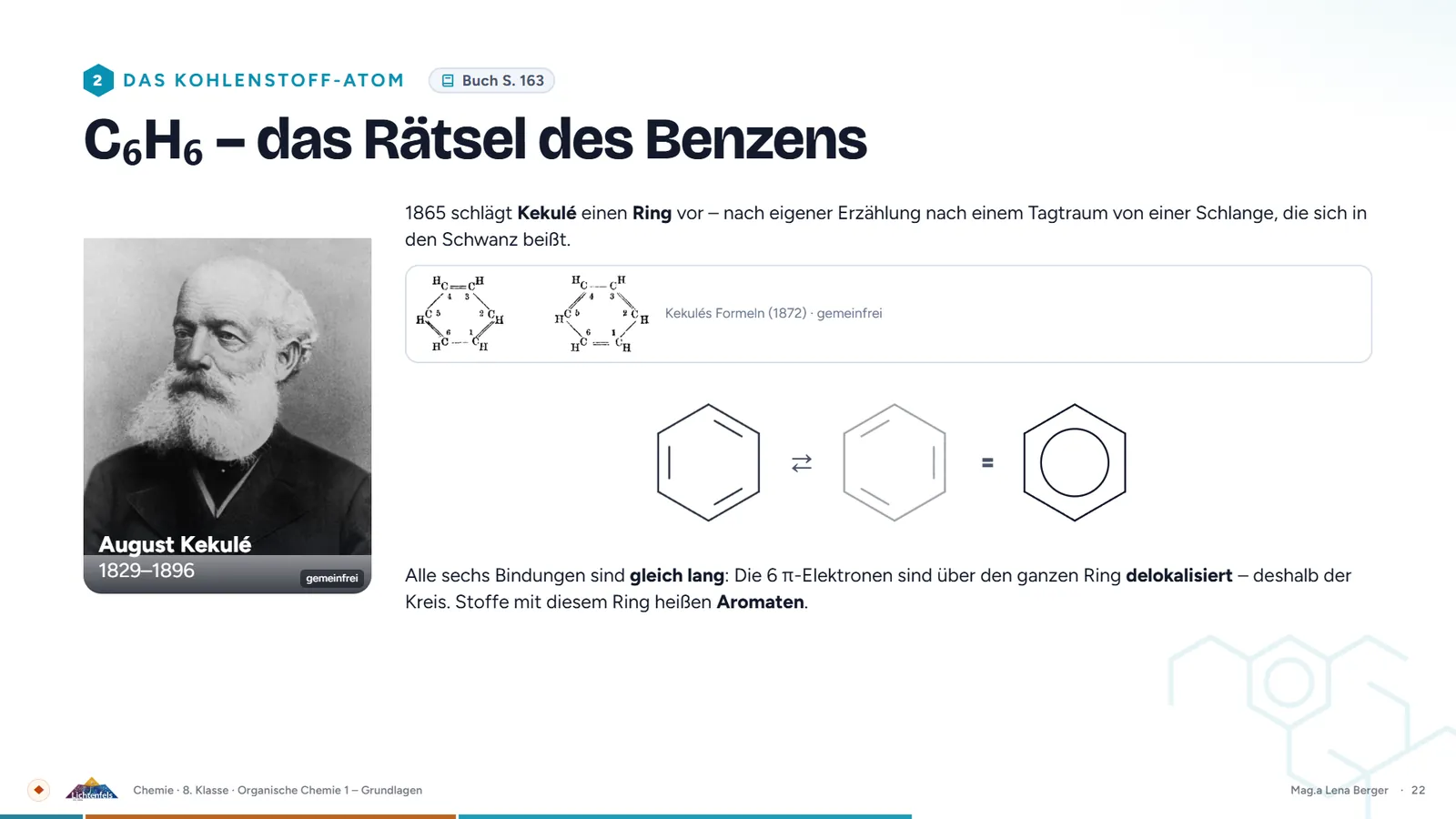 Folie zum Benzolring